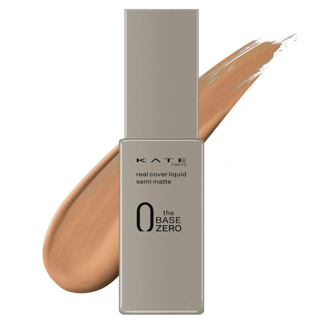 KATE  Real Cover Semi Matte Liquid Foundation 30ml, 04 Healthy Tan, 1 Count