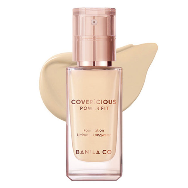 BANILA CO  Covericious Power Fit Foundation 30ml, 1 Count, Shade 22 Natural