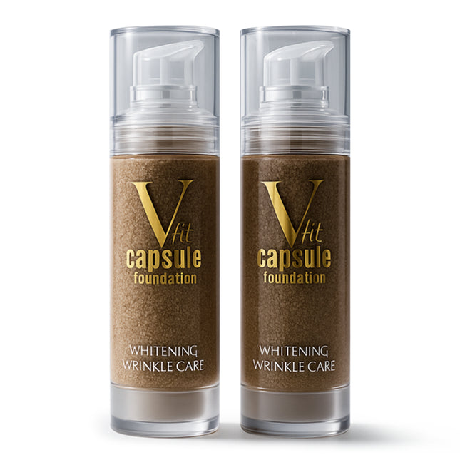 PROSANCE 1+1  CAPSULE V FIT FOUNDATION LBEIGE 1EA