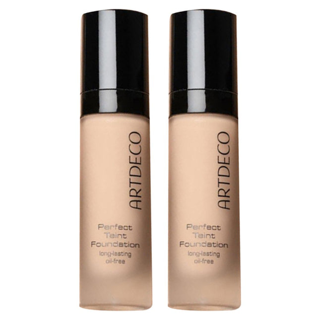 ARTDECO  PERFECT TINT FOUNDATION 20ml 2pcs Gentle Ivory