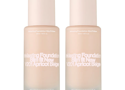 THE FACE SHOP  Ink Lasting Foundation Slim Fit New 35ml, 2 Pack