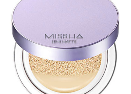 MISSHA  Layering Fit Cushion Foundation Semi Matte 14g, 1 piece, Shade 21 Vanilla
