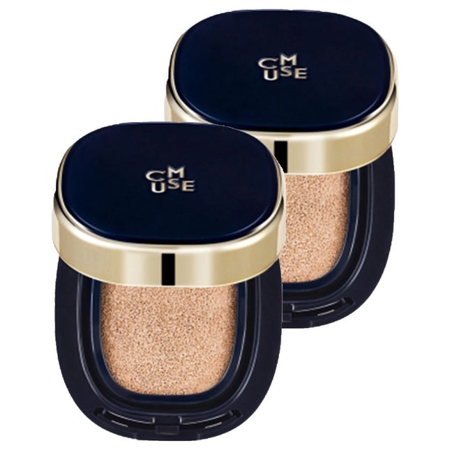 SEEMUSE  Magic Cushion Cream SPF50+ PA++++ 17.5g, Shade 23, 2 Count