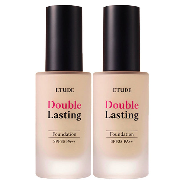 ETUDE  Double Lasting Foundation 30g Beige (2 Pack)