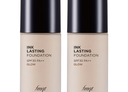 FMGT  Everlasting Foundation Glow 30ml, V201 Apricot Beige, 2 Count