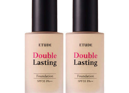 ETUDE Etude Double Lasting Foundation 30g, Tan, 2 Count