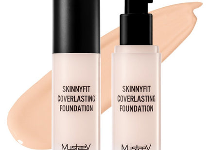 MUSTEV Mustev Skinny Fit Coverlasting Foundation 30ml SPF30 PA++ 23 Natural Beige