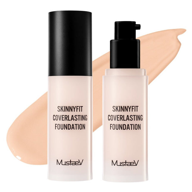 MUSTEV Mustev Skinny Fit Coverlasting Foundation 30ml SPF30 PA++ 23 Natural Beige