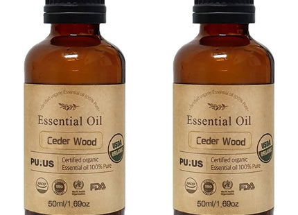 PURES ORGANIC Cedarwood Essential Oil
