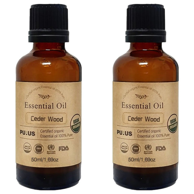 PURES ORGANIC Cedarwood Essential Oil