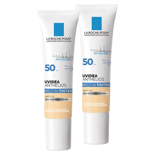 LA ROCHE-POSAY  Anthelios UVMune 400 Tinted Melt-in Cream SPF50+ PA++++, 30ml, 2 Pack