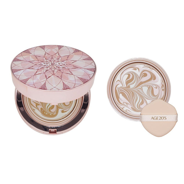 AGE 20'S Essence Cover Pact The Blooming Set Pink 23