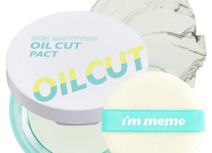 I'M MEME  I'M OIL CUT PACT POWDER 9.5g, 001 SKIN MATTIFYING, 1pc