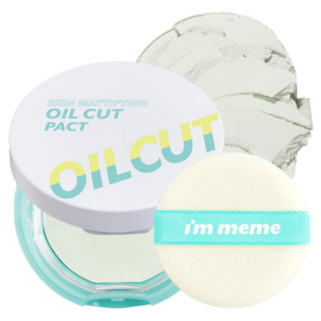 I'M MEME  I'M OIL CUT PACT POWDER 9.5g, 001 SKIN MATTIFYING, 1pc