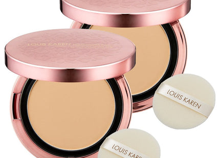 LOUISTKAREN  HD Pact 30g, Shade 23, Set of 2