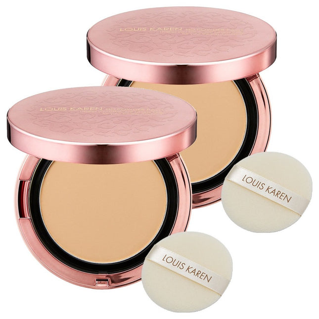 LOUISTKAREN  HD Pact 30g, Shade 23, Set of 2
