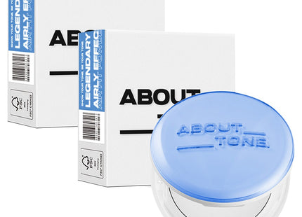 ABOUTTONE  Air Fit Powder Pact 8g White 2pcs