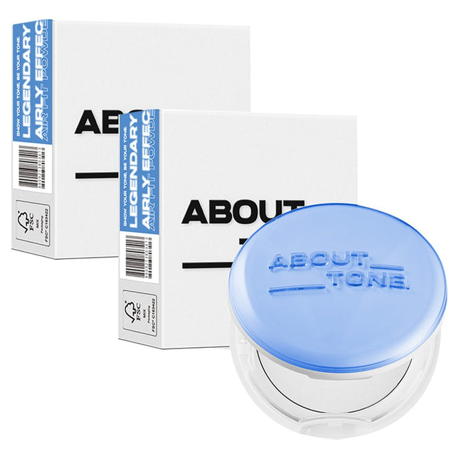 ABOUTTONE  Air Fit Powder Pact 8g White 2pcs