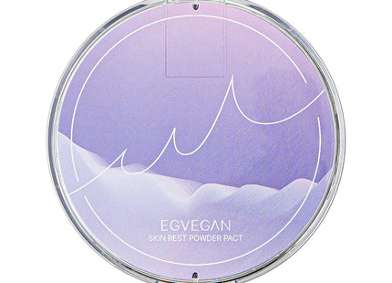 EASY VEGAN  Sheam Powder Pact 8g, 01 (21 True Beige), 1ea