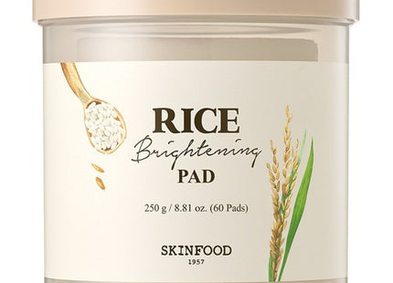 SKINFOOD  Rice Brightening Pad 250g 60ea 1pack
