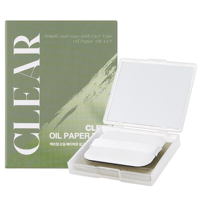 LIRE  Clear Oil Paper Pack 100p, Assorted Colors, 1 Count