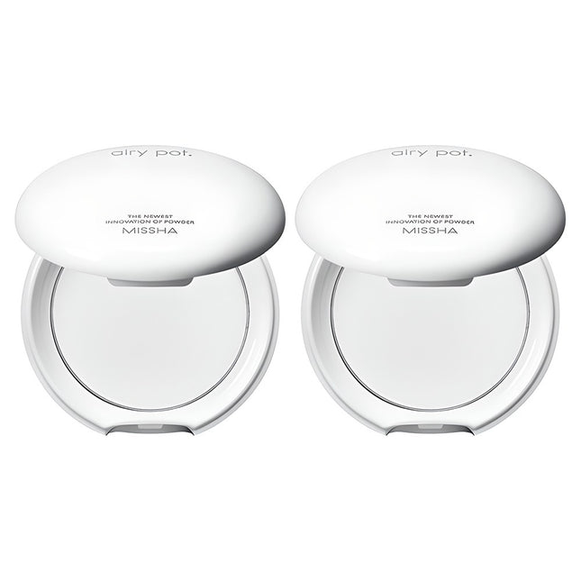 MISSHA  Airy Pot Pact 5g, Transparent, 2 Count