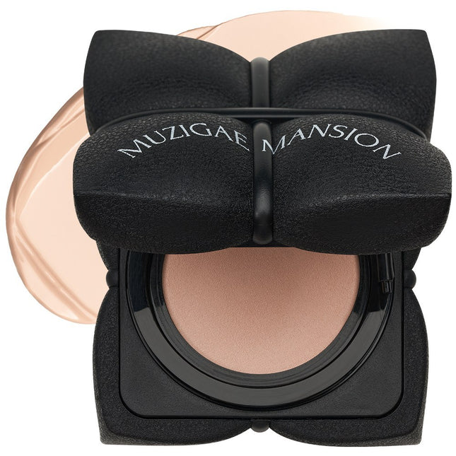 NONE Rainbow Mansion Slick Matte Cushion (Refill Included) SPF50+ 15g, N21, 1 Count