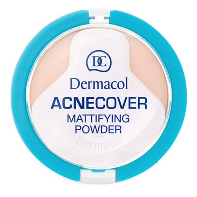 DERMACOL Derma-Cosmetics Acnecover Mattifying Powder 11g, Porcelain, 1 Piece
