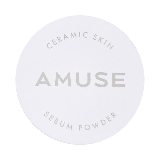 AMUSE  Ceramic Skin Sebum Powder 5g, 01 Clear, 1 count