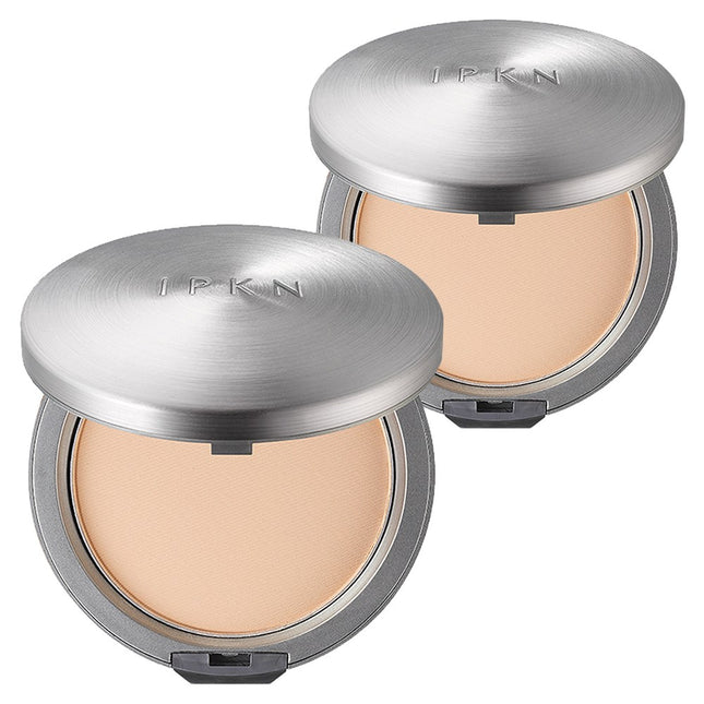 EUPK  Original Perfume Powder Pact 20g, 21 Nude Beige, 2 Count