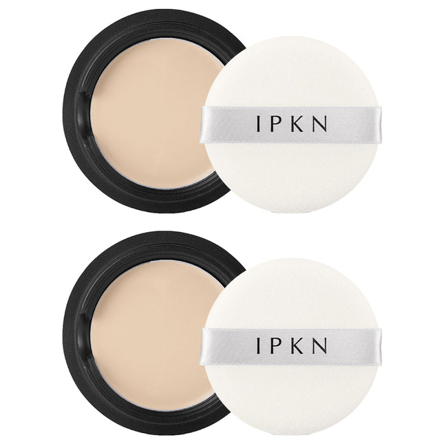 IPKUN  Original Perfume Powder Pact Refill 20g, Shade 21 Nude Beige, 2 Count