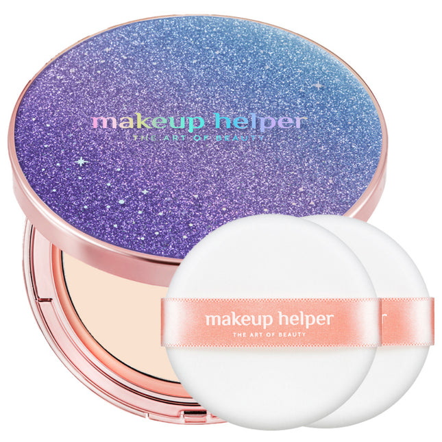 MAKEUP HELPER  Art Pact Original Pro Finish Aurora Moonlight 25g + Dedicated Puff, 21 Natural Beige, 1 Count