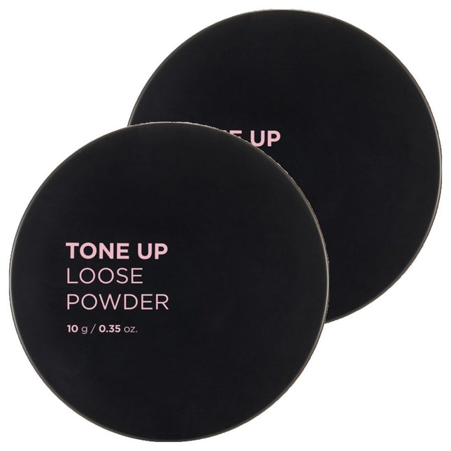 THE FACE SHOP Tone Up Rouge Powder 10g, V203 Natural Beige, Set of 2