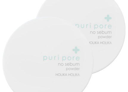 HOLIKA HOLIKA  Puree Pore No Sebum Powder 7g, 2 Count