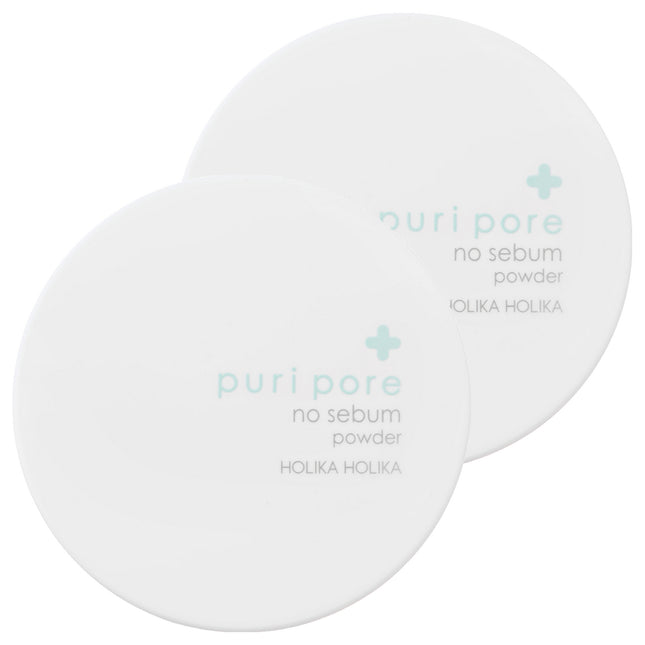 HOLIKA HOLIKA  Puree Pore No Sebum Powder 7g, 2 Count