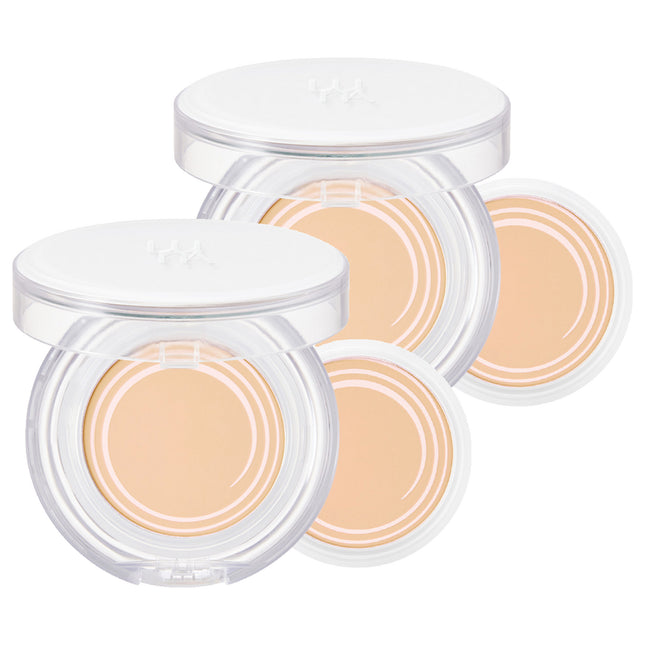 LUNA  Moisture Glow Pact Clear Set Vanilla 21 (12.5g + Refill) 2 Units