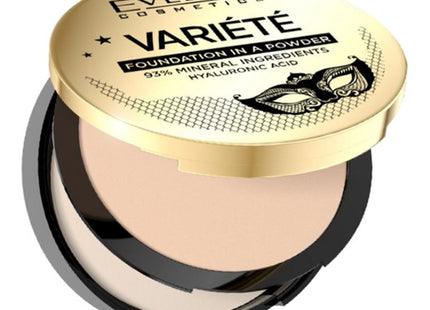 EVELINE COSMETICS Eveline Variete Mineral Compact Powder, 01 Light, 1 pc