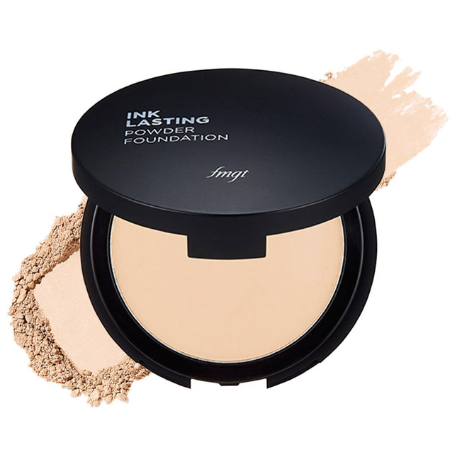 THE FACE SHOP  Ink Lasting Powder Foundation 9g, V201, 1 count