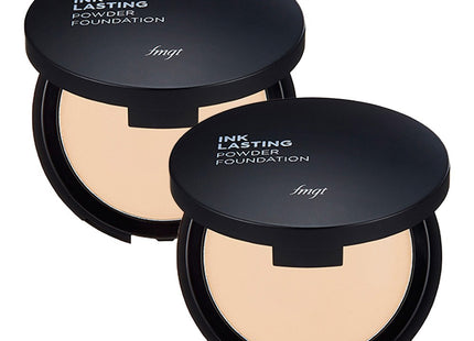 THE FACE SHOP  Ink Lasting Powder Foundation 9g, V203, 2 Count