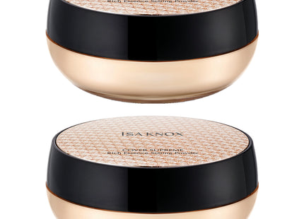 ISA KNOX Cover Supreme Rich Essence Setting Powder 30g, 21 Light Beige, 2 Count