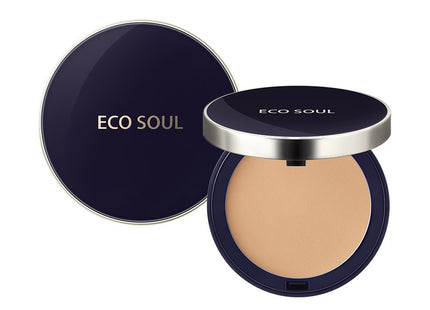 ECO SOUL Eco Soul Perfect Cover Pact 11g, 23 Natural Beige, 1 piece