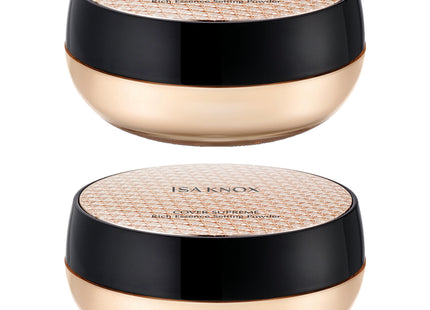 ISA KNOX  Cover Supreme Rich Essence Setting Powder 30g, 23 Natural Beige, 2 Count