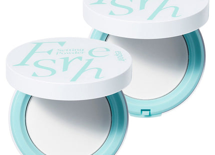 ESPOIR  Fresh Setting Powder 9g, White, 2 Count