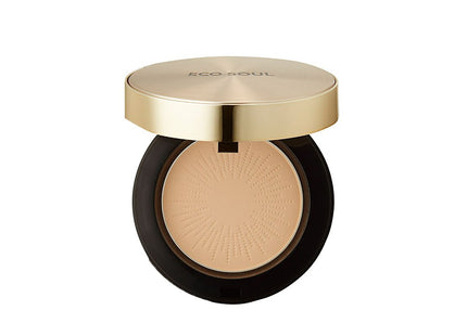 NONE COMPANY Eco Soul Luxury Gold Pact 9g, 23 Natural Beige, 1ea