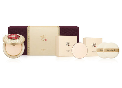 SURYEOHAN  Chaehwahyoon Pact 20g + Refill 20g + Puff 2p Set, Shade 23