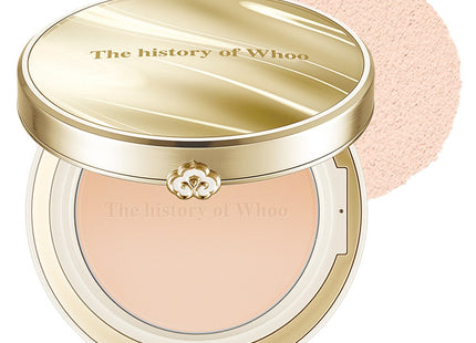 THE HISTORY OF WHOO  Gongjinhyang Mi Luxury Two-Way Pact SPF25 PA++, No. 1 Light Beige, 1 count