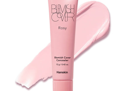 HANSKIN  Blemish Cover Concealer 12g, Rosy, 1 Count