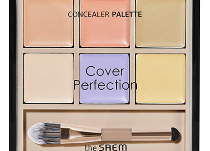 THE SAME The Saem Cover Perfection Concealer Palette 6g, Special Edition 01 Cover & Correct, 1 Piece