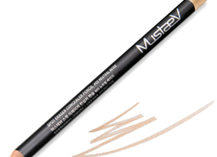MUSTEV  Spot Eraser Concealer Pencil 2.5g, 05 Neutral Beige, 1 Count