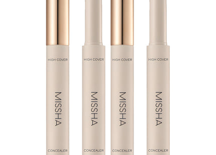 MISSHA  High Cover Stay Stick Concealer 2.8g, 23 Sand, 2 Count